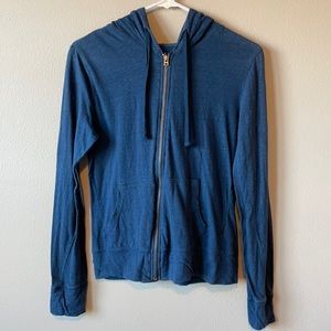 Aeropostale Blue Full Zip Sweatshirt
